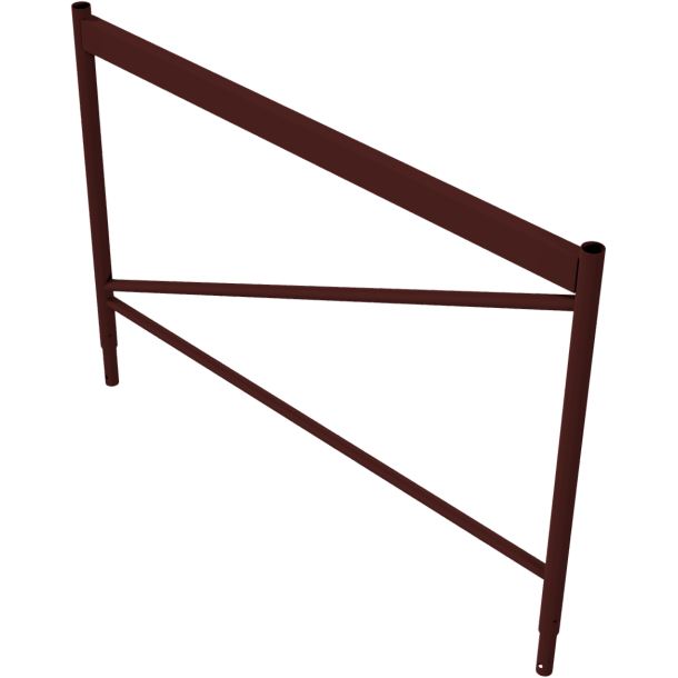 Fall protection | for crank & universal scaffolding trestles | Width: 1.50 m | painted